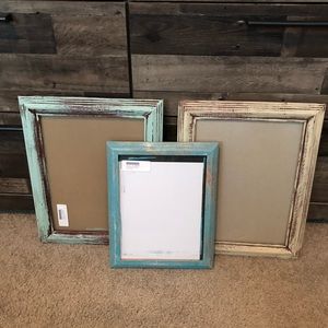 🆕 Trio of rustic frames